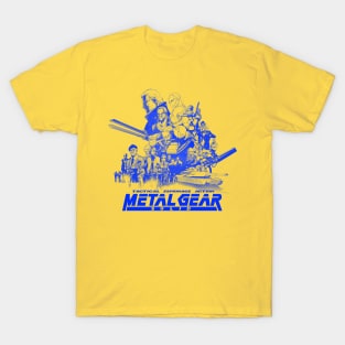 Metal Gear Solid (Blue Version) T-Shirt